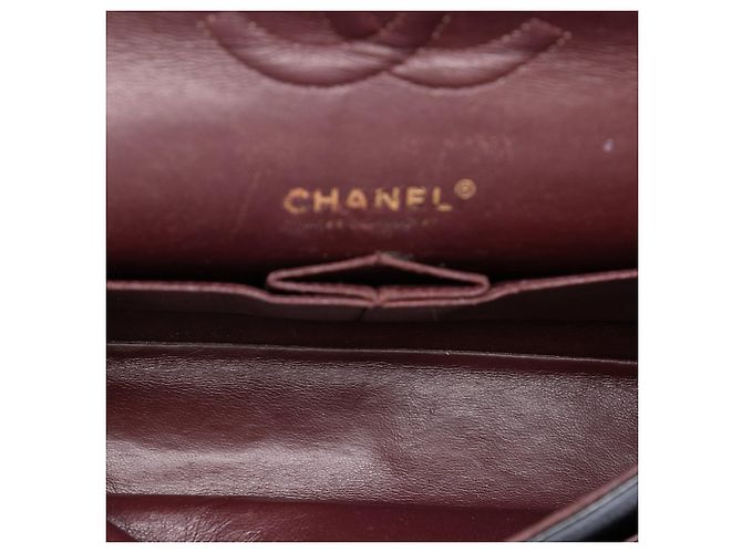 Chanel Black Medium Classic Caviar Double Flap Nero - vista 4
