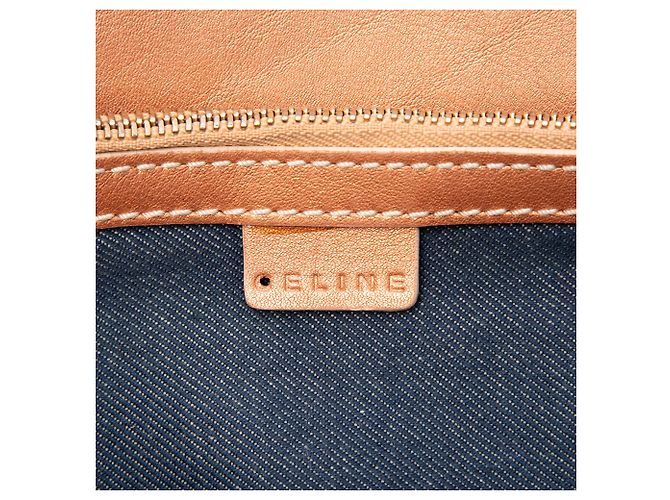 16 Céline Celine Blue Macadam Denim Handtasche Blau - Ansicht 5