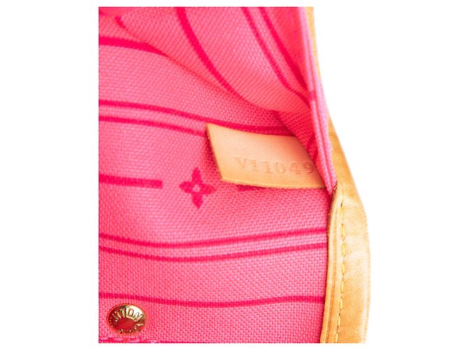 Louis Vuitton Marrone Monogram Roses Neverfull MM - vista 6