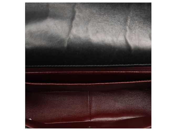 Chanel Borsa a tracolla Mademoiselle in agnello trapuntato verticale nero Medium - vista 4