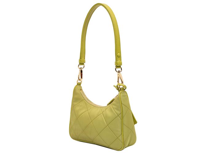 Borsa Prada Green Impuntu Re Nylon Re Edition 1995 Chaine Verde Verde chiaro - vista 2