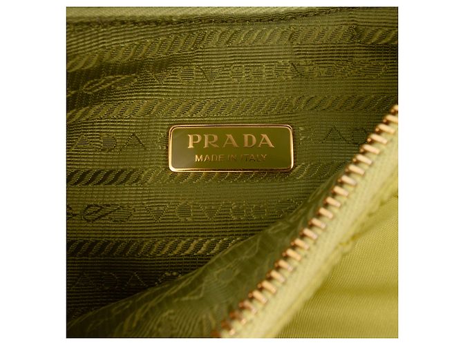 Borsa Prada Green Impuntu Re Nylon Re Edition 1995 Chaine Verde Verde chiaro - vista 5
