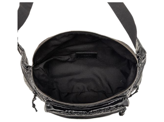 Borsa a tracolla Nuxx in nylon nero Saint Laurent - vista 4