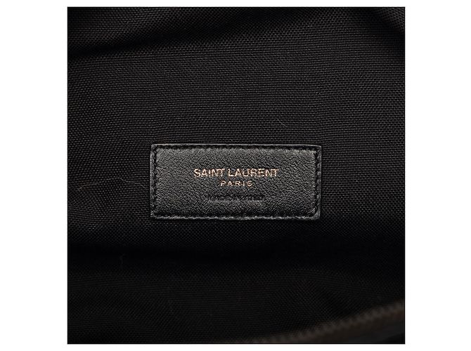 Borsa a tracolla Nuxx in nylon nero Saint Laurent - vista 5