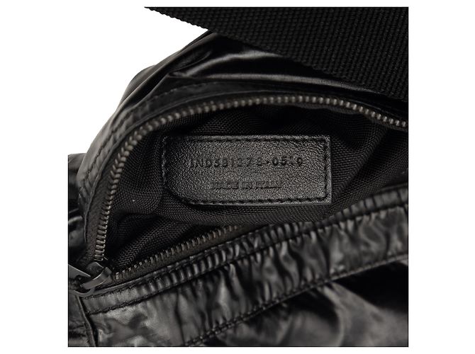 Borsa a tracolla Nuxx in nylon nero Saint Laurent - vista 6