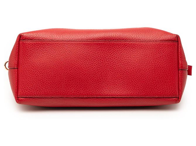 Borsa Gucci Red Dollar Calfskin GG Charm - vista 3