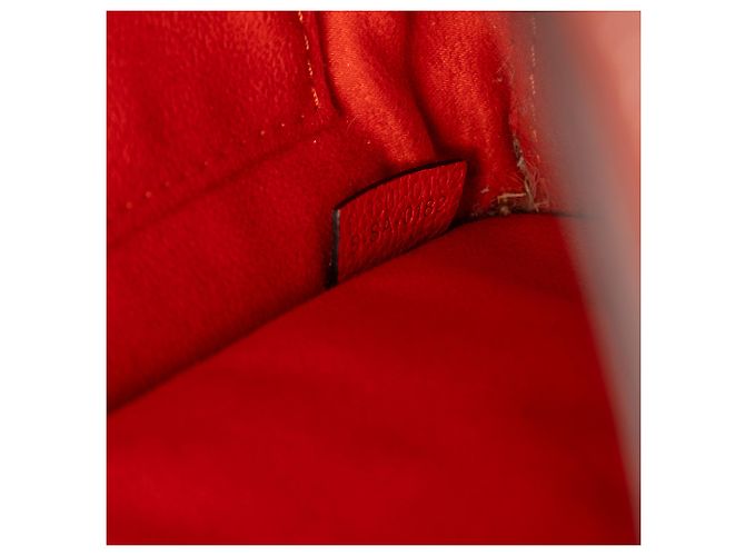 Céline Borsa Celine Orange Nano Leather Luggage Tote Rosso Arancione - vista 6