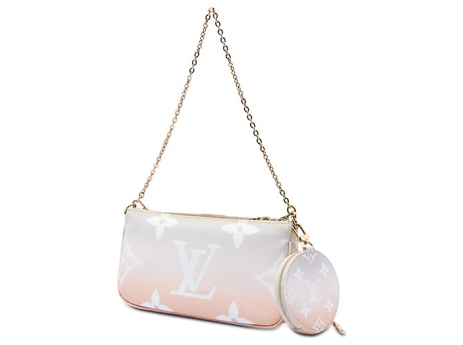 Louis Vuitton Beige Monogram Giant By The Pool Multi Pochette Accessoires - vista 2