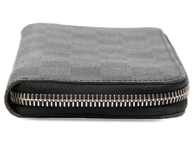 Portafoglio Zippy Verticale Damier Graphite nero Louis Vuitton - vista 3