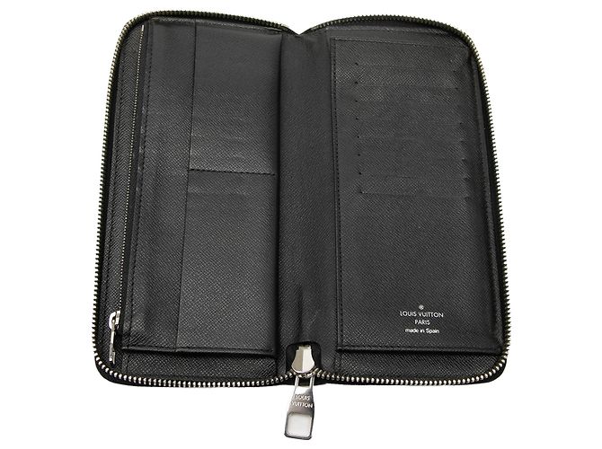 Portafoglio Zippy Verticale Damier Graphite nero Louis Vuitton - vista 4