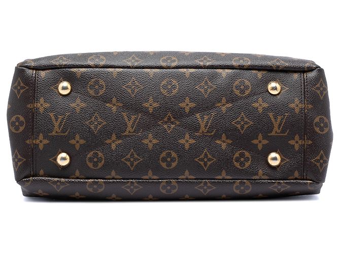 Louis Vuitton Marrone Monogram Pallas MM - vista 3