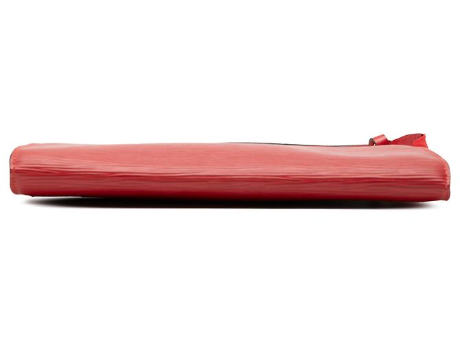 Louis Vuitton Pochette Accessoires in Epi rosso - vista 3