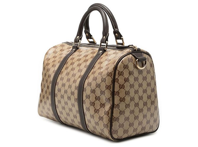 Sac Boston GG Crystal Joy beige taille Medium de Gucci - vue 2