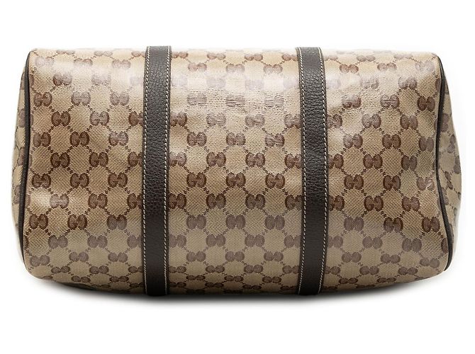 Sac Boston GG Crystal Joy beige taille Medium de Gucci - vue 3