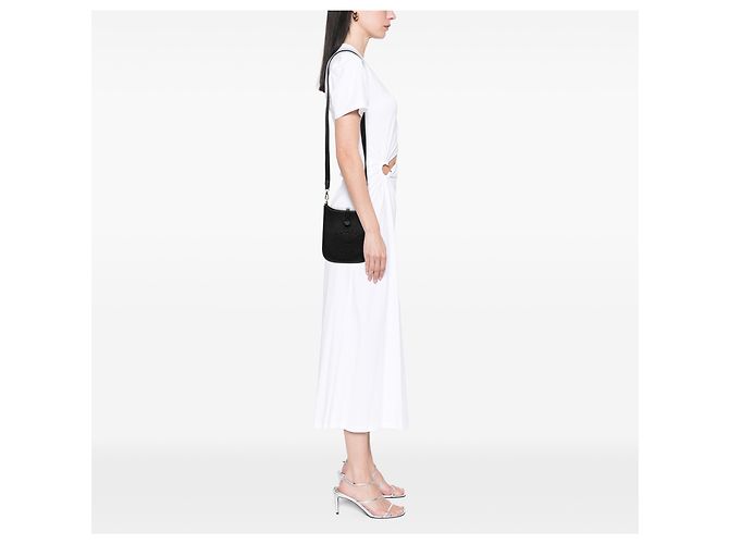 Hermès Black Clemence Evelyne 16 Amazone Nero - vista 7