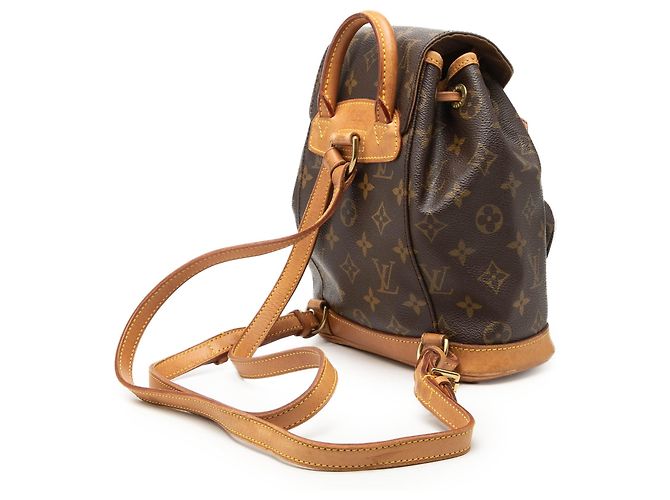 Louis Vuitton Marrone Monogram Mini Montsouris - vista 2