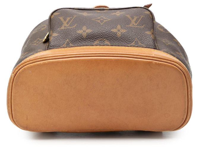 Louis Vuitton Marrone Monogram Mini Montsouris - vista 3