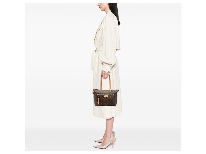 Louis Vuitton Marrone Monogram Iena PM - vista 7