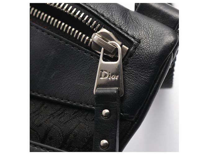 Christian Dior Dior Street Chic Trotter Schultertasche Schwarz - Ansicht 10