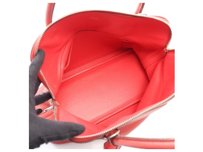Hermès Borsa Hermes Bolide 31 Rosso - vista 3