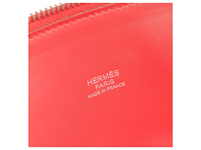 Hermès Borsa Hermes Bolide 31 Rosso - vista 4