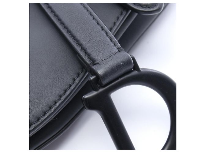 Mini borsa Saddle Christian Dior Nero - vista 5