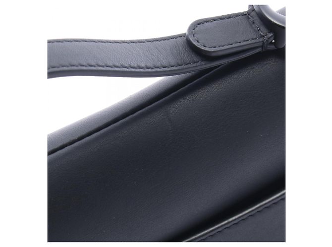 Mini borsa Saddle Christian Dior Nero - vista 6