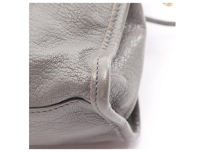 Borsa a 2 vie Balenciaga Classic Metallic Edge Mini City Marrone Metallico - vista 14