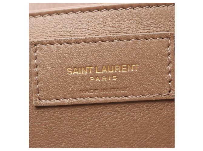 Downtown Graue Lederhandtasche Yves Saint Laurent - Ansicht 4