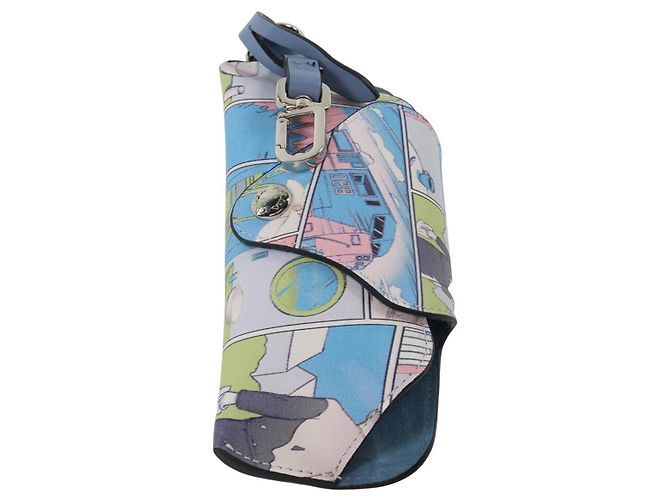Prada James Jean Comic Print Leather Glasses Case Multiple colors - view 5