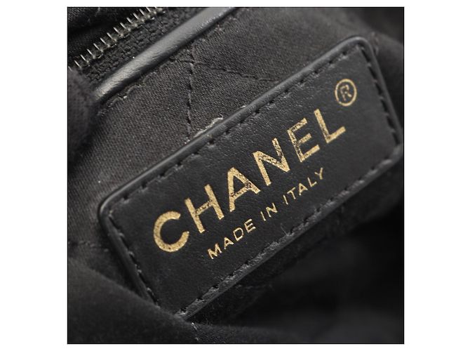 Zaino/Borsa Chanel 22 Large in pelle nera Nero - vista 4