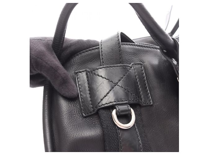 Christian Dior Dior Cannage Lace Pocket Shoulder Bag Nero - vista 10