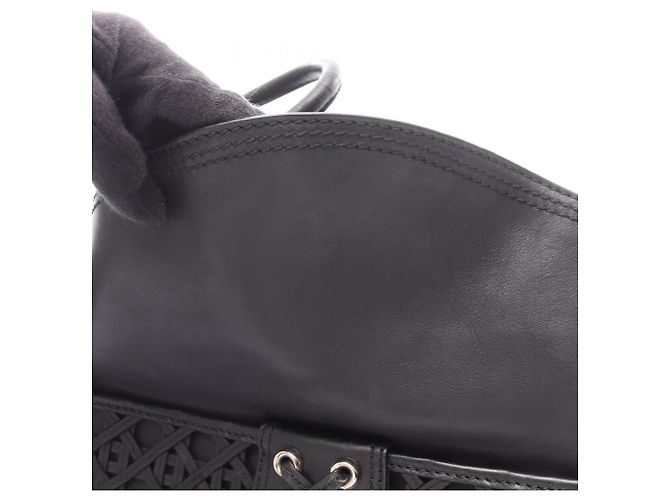 Christian Dior Dior Cannage Lace Pocket Shoulder Bag Nero - vista 13