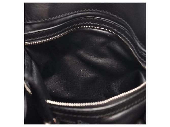 Christian Dior Dior Cannage Lace Pocket Shoulder Bag Nero - vista 5