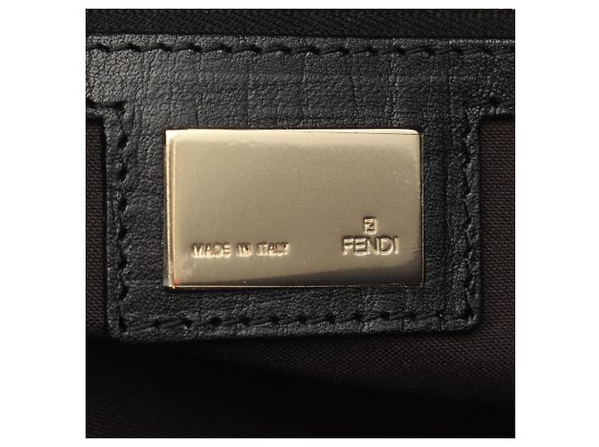 Fendi Zucchino Tote Bag Schwarz - Ansicht 4