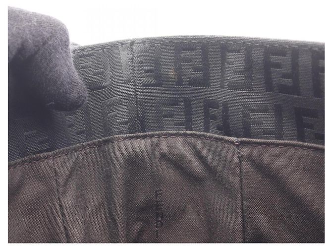Fendi Zucchino Tote Bag Schwarz - Ansicht 5