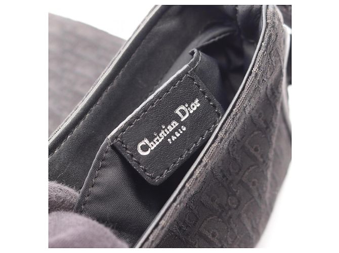 Borsa a tracolla Christian Dior Street Chic Trotter Nero - vista 4