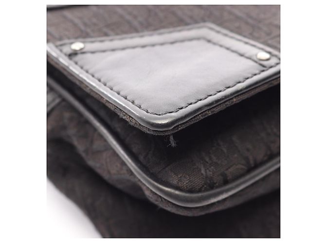Borsa a tracolla Christian Dior Street Chic Trotter Nero - vista 7