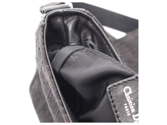 Borsa a tracolla Christian Dior Street Chic Trotter Nero - vista 8