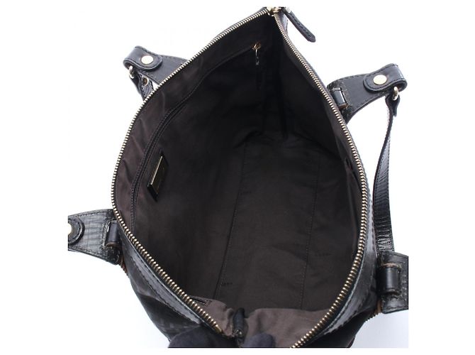 Fendi Zucchino Tote Bag Schwarz - Ansicht 3
