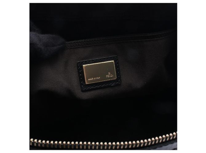 Fendi Zucchino Tote Bag Schwarz - Ansicht 4