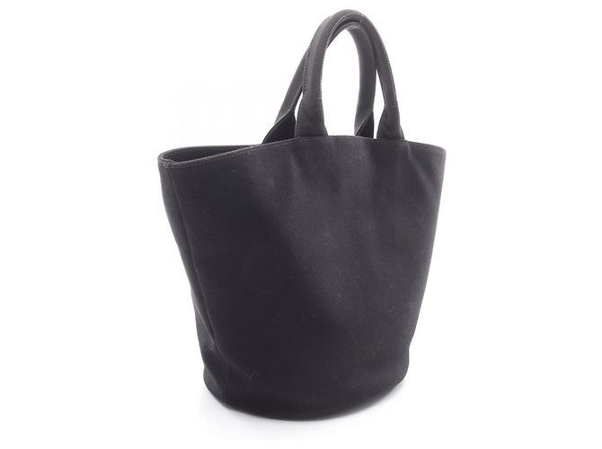 Borsa Tote 2-Way CANAPA Prada Nero - vista 2