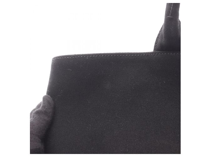 Borsa Tote 2-Way CANAPA Prada Nero - vista 6