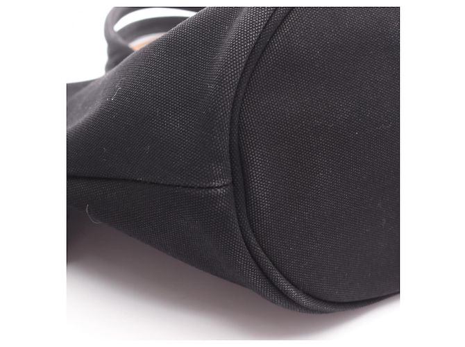 Borsa Tote 2-Way CANAPA Prada Nero - vista 8