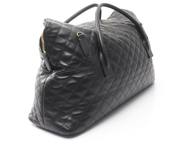 Saint Laurent Paris ES Giant Boston Bag Nero - vista 2