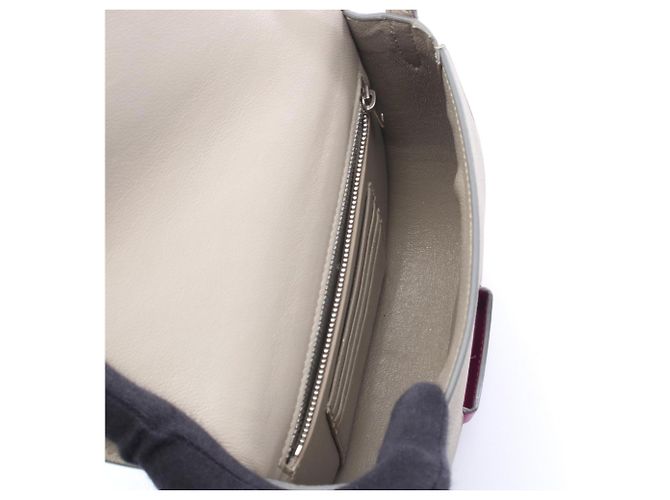 16 Céline Borsa a Spalla Celine Trotter Small Bicolor Marrone Rosa - vista 3