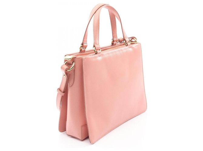 Borsa 2-Way Salvatore Ferragamo Vara Ribbon Rosa - vista 2