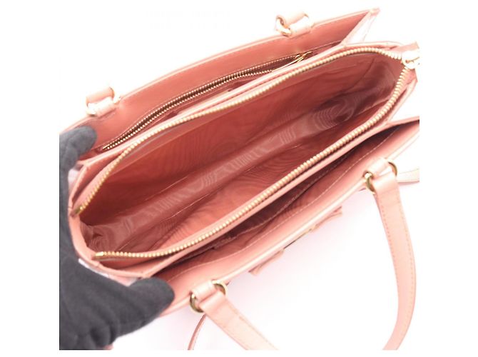 Borsa 2-Way Salvatore Ferragamo Vara Ribbon Rosa - vista 3