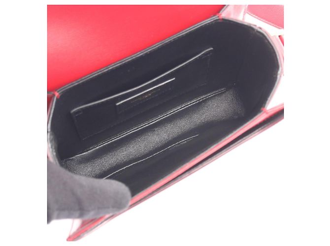 Borsa a Spalla Yves Saint Laurent Paris LE 61 Rosso - vista 3