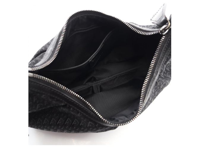 Borsa a tracolla Christian Dior Dior Oblique Nero - vista 3